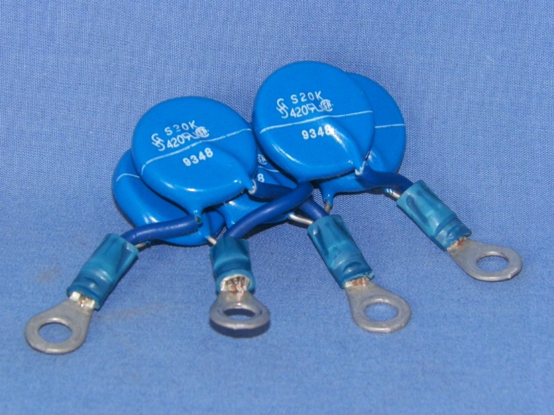 Siemens Varistor S20K 420, lot of 5